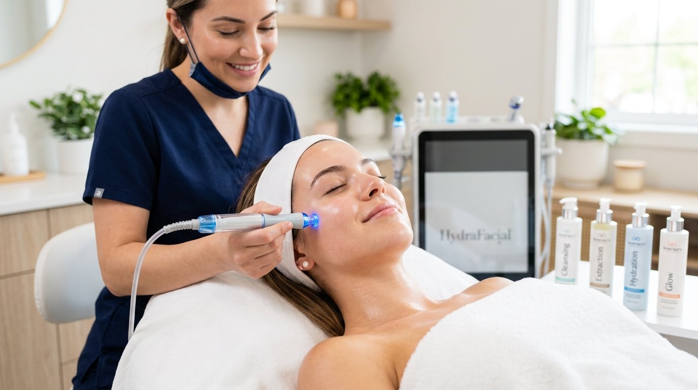 hydrafacial vs regular facial
